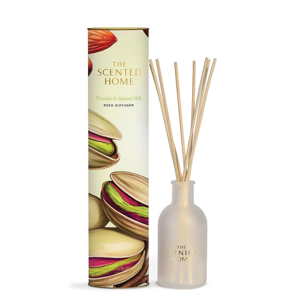 Ashleigh & Burwood Pistachio & Almond Milk Reed Diffuser £13.49